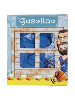 Gasolino Boxer bambino in cotone - blu