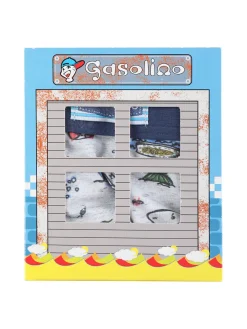 Gasolino Boxer da bambino con stampa