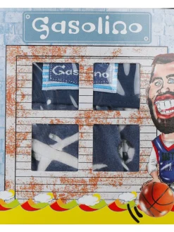 Gasolino Boxer da bambino in cotone