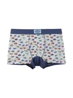 Gasolino Boxer in cotone da bambino con stampe