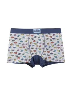 Gasolino Boxer in cotone da bambino con stampe