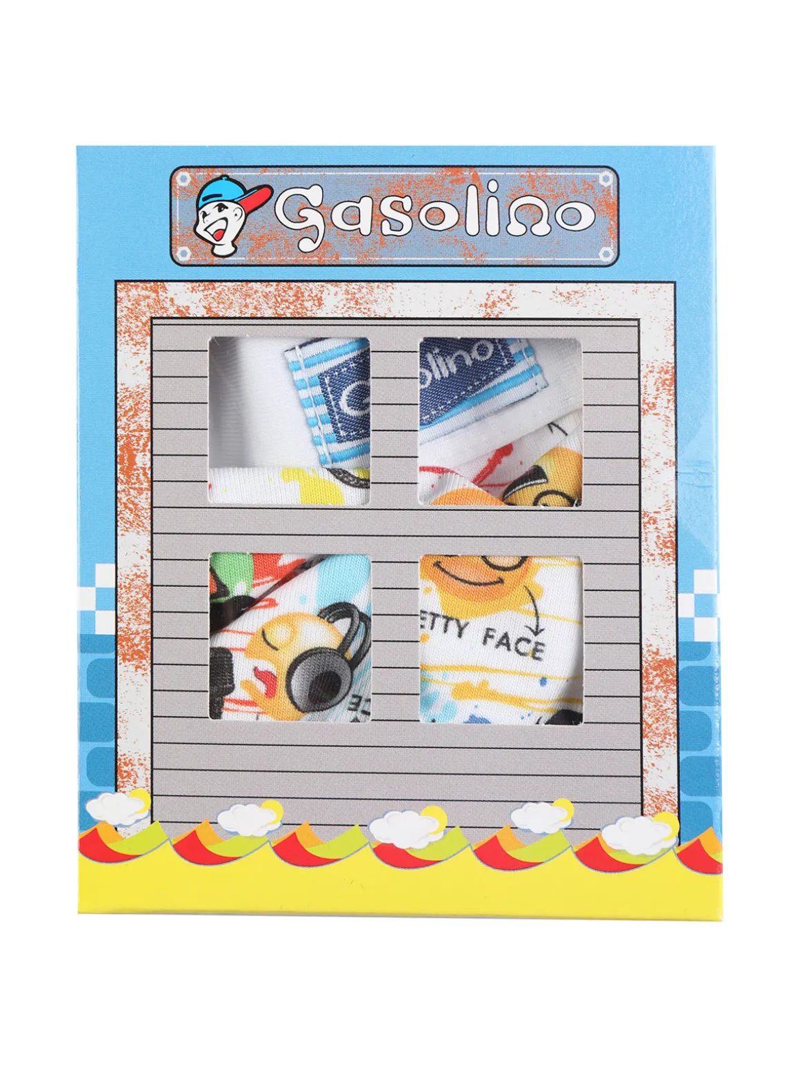 Gasolino Slip da bambino con disegni