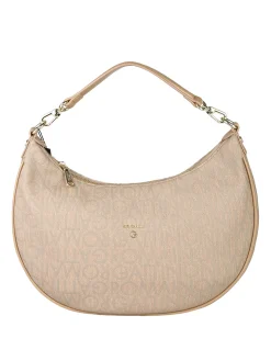 Gattinoni Borsa donna con stampe logo - taupe