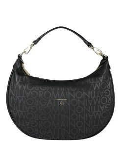 Gattinoni Borsa donna con stampe logo - nero