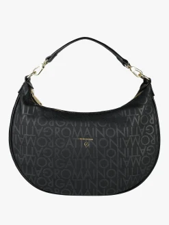 Gattinoni Borsa donna con stampe logo - nero