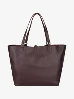 Gattinoni Borsa tote donna reversibile con pochette - bordeaux