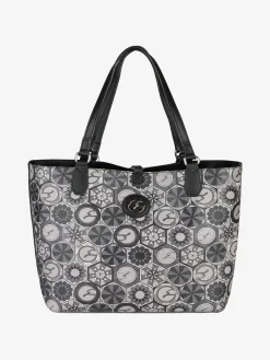 Gattinoni Borsa tote donna reversibile con pochette - nero