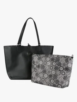 Gattinoni Borsa tote reversibile con pochette