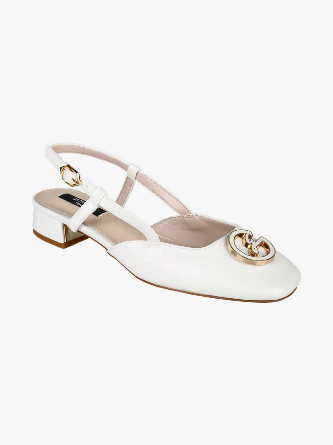 Gattinoni Slingback donna con punta quadrata