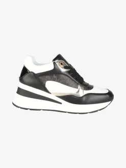 Gattinoni Sneakers donna con zeppa e stampe