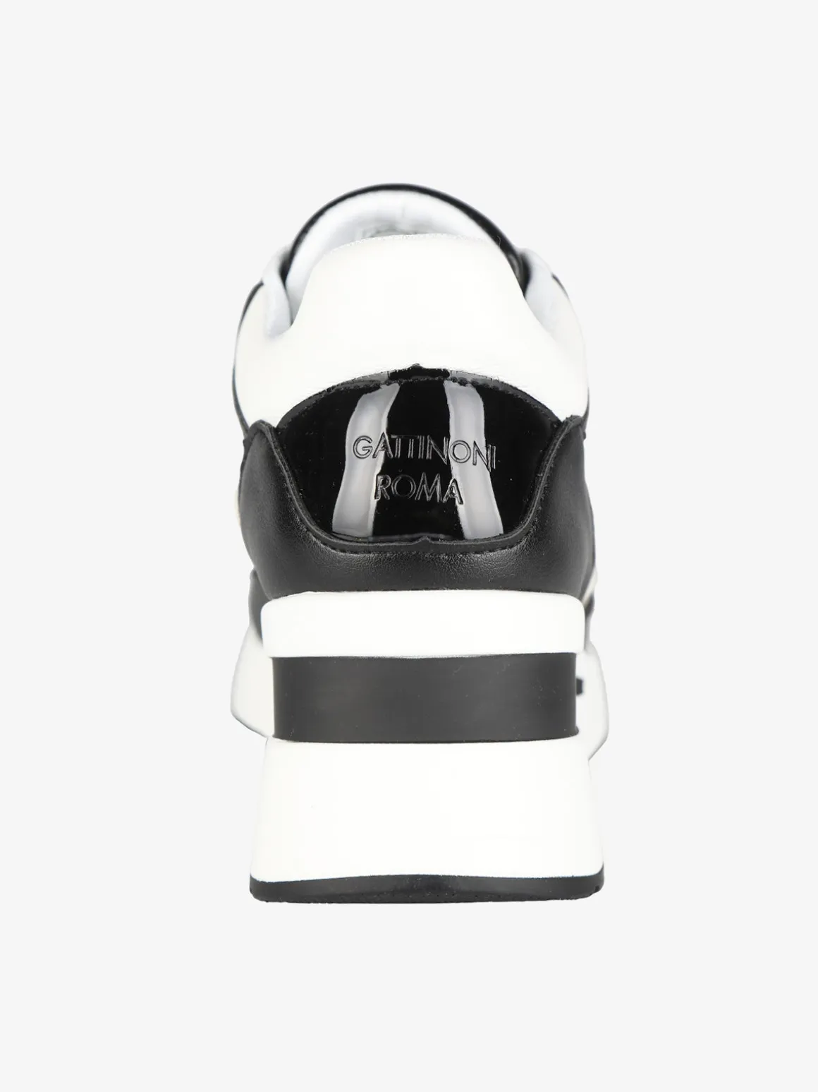 Gattinoni Sneakers donna con zeppa e stampe