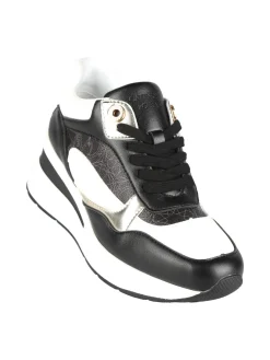 Gattinoni Sneakers donna con zeppa e stampe