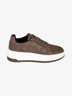 Gattinoni Sneakers donna stringate con platform - moro