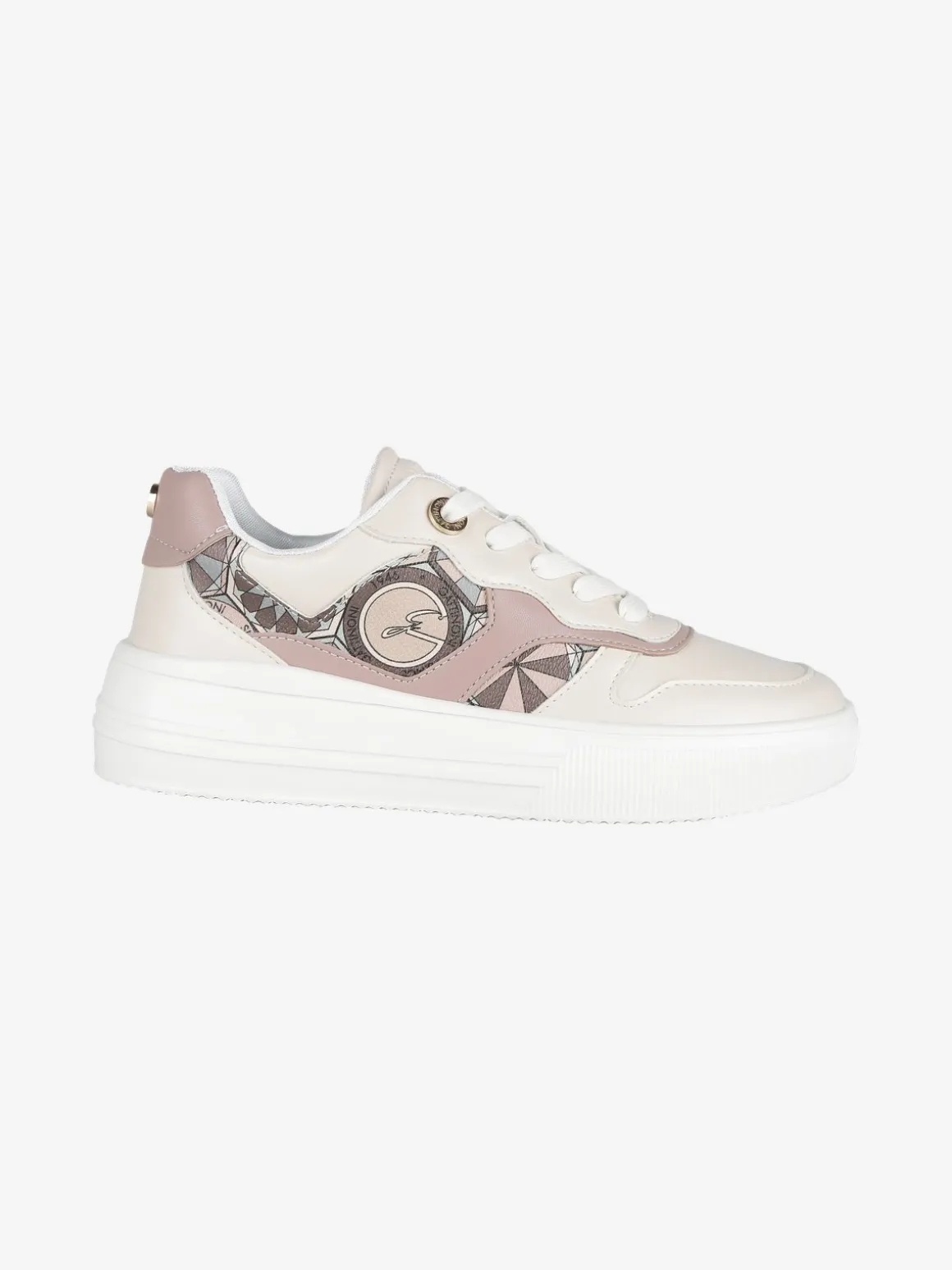 Gattinoni Sneakers stringata donna con platform