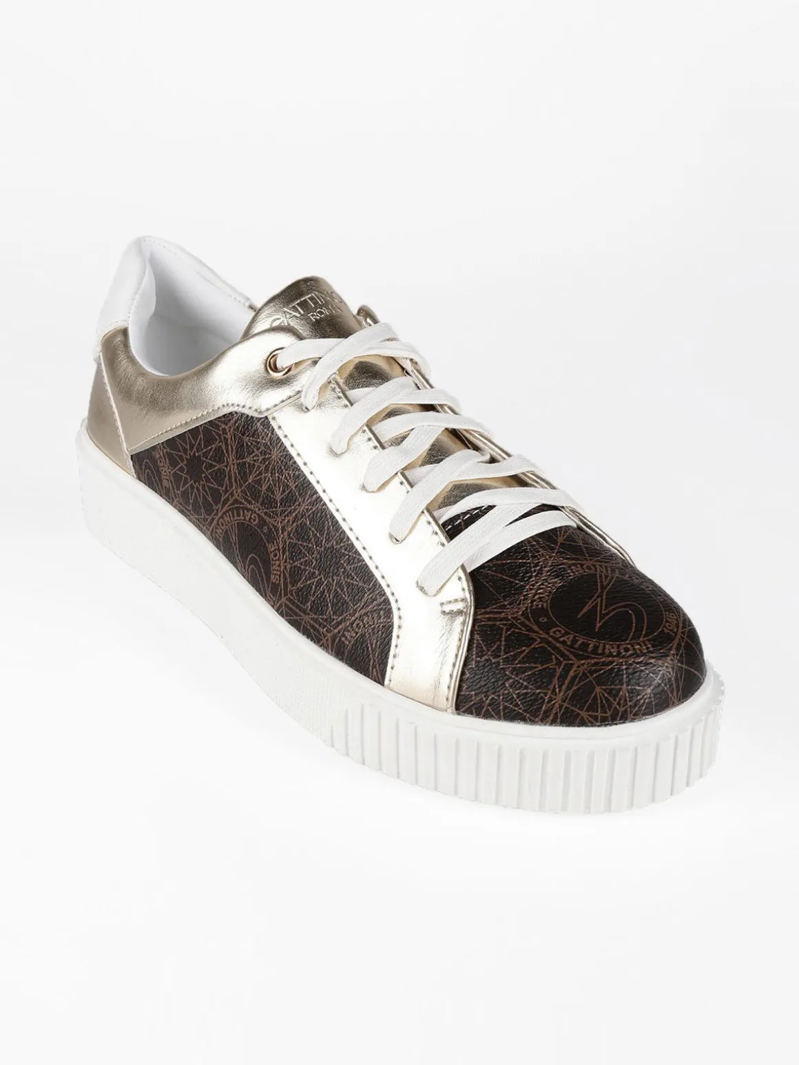 Gattinoni Sneakers stringate stampate