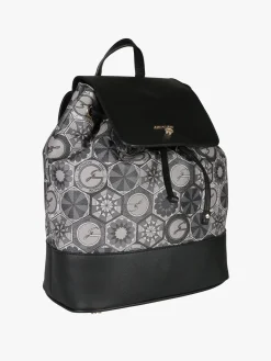 Gattinoni Zaino donna con stampe geometriche e patta