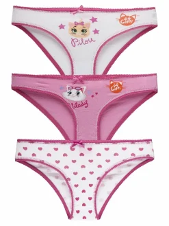 44 Gatti Slip da bambina confezione 3 pezzi