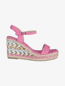 Gavi Sandali donna con borchie e zeppa