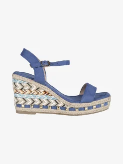 Gavi Sandali donna con borchie e zeppa