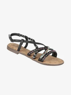 Gavi Sandali donna con fasce incrociate decorate