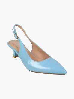 Gavi Slingback donna in vernice con tacco a rocchetto