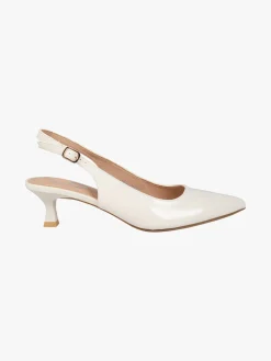 Gavi Slingback donna in vernice con tacco a rocchetto