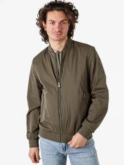 Geox AVOLA giacca bomber da uomo con zip - militare