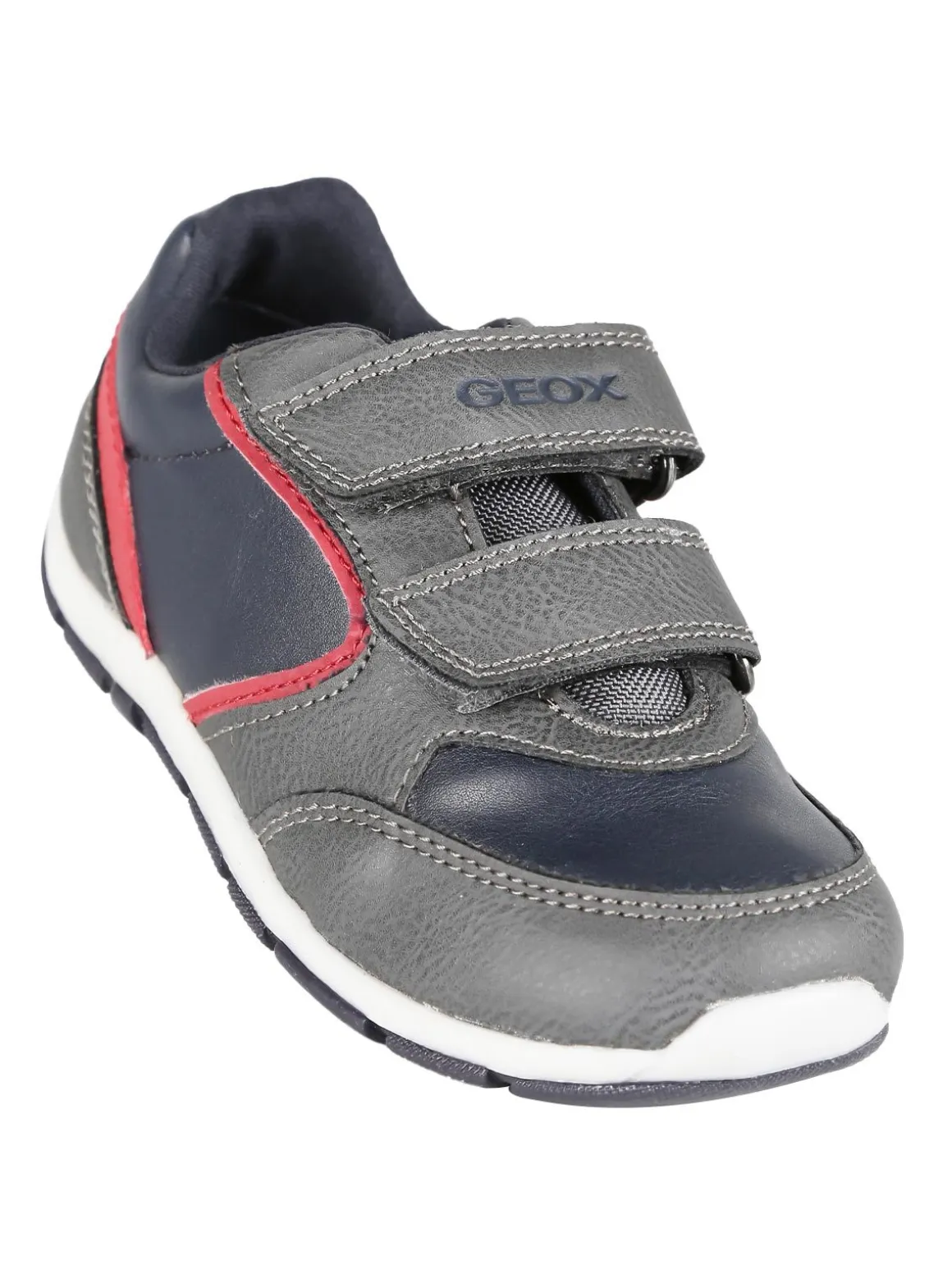 Geox B HEIRA B.A Sneakers da bambino in ecopelle