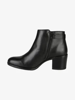 Geox D NEW ASHEEL A Stivaletti donna con tacco largo - nero
