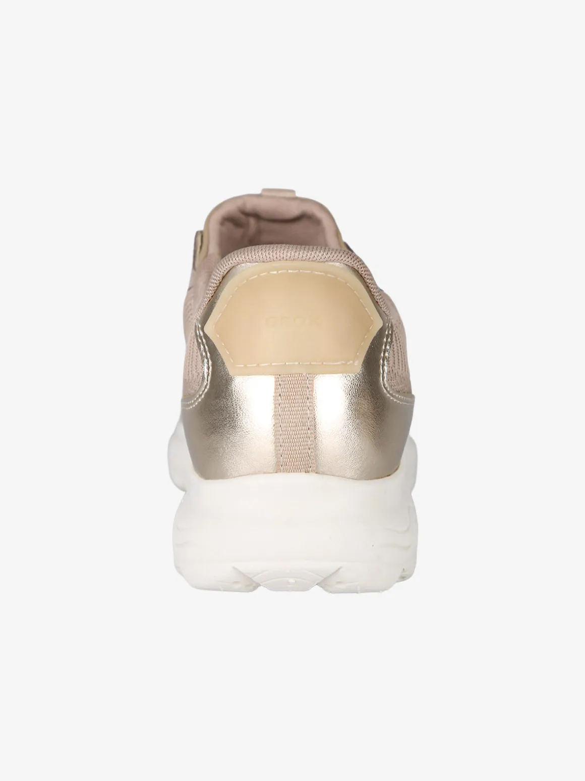 Geox D SPHERICA PLUS Sneakers donna con lacci elastici - taupe