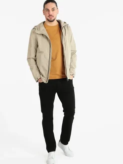 Geox F5241 Giacca leggera da uomo con cappuccio
