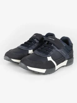 Geox J ALFIER B.A Sneakers da bambino con strappo