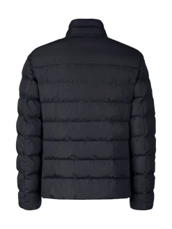 Geox SNAKE Giubbotto imbottito da uomo con zip - blu scuro