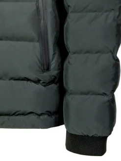Geox SPHERICA Giubbotto imbottito da uomo con cappuccio e zip - militare