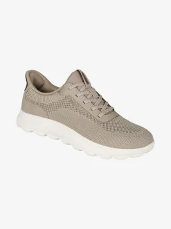 Geox SPHERICA PLUS Sneakers uomo con lacci elastici - fango