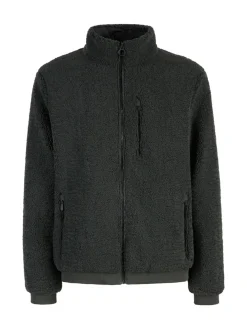 Geox SWEATER Giacca reversibile da uomo con zip - militare