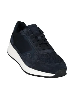 Geox U BRANTHON A Sneakers in pelle scamosciata da uomo