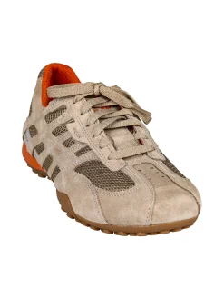 Geox U SNAKE ORIGINAL A Sneakers in pelle scamosciata da uomo