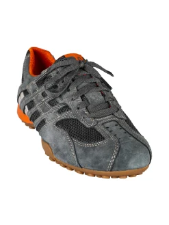Geox U SNAKE ORIGINAL A Sneakers in pelle scamosciata da uomo