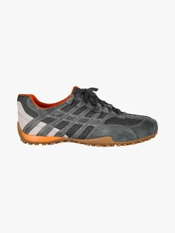 Geox U SNAKE ORIGINAL A Sneakers in pelle scamosciata da uomo