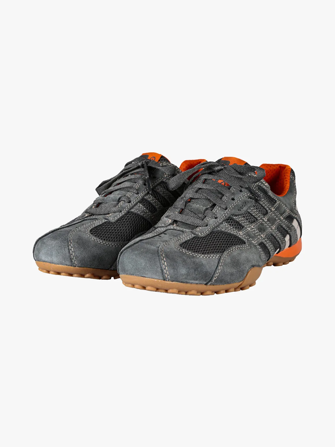Geox U SNAKE ORIGINAL A Sneakers in pelle scamosciata da uomo