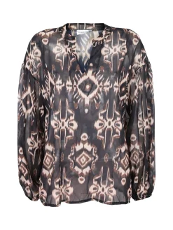 Ghisleri Blusa da donna con maniche ampie