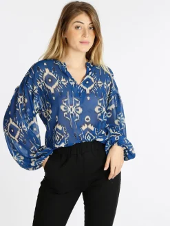 Ghisleri Blusa da donna con maniche ampie