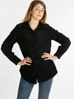 Ghisleri Camicia da donna in velluto