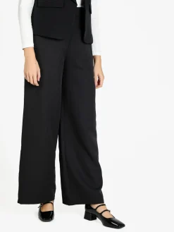 Ghisleri Pantaloni donna ampi a vita alta