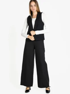 Ghisleri Pantaloni donna ampi a vita alta