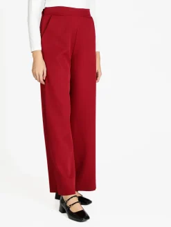 Ghisleri Pantaloni donna ampi a vita alta