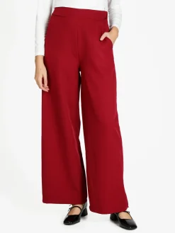 Ghisleri Pantaloni donna ampi a vita alta