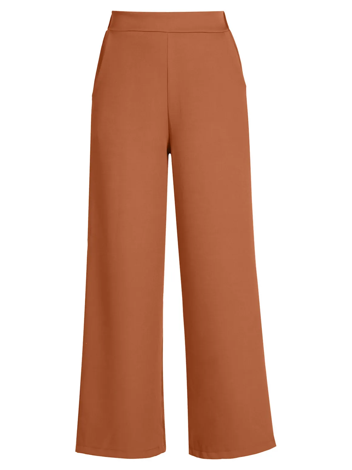 Ghisleri Pantaloni donna ampi a vita alta