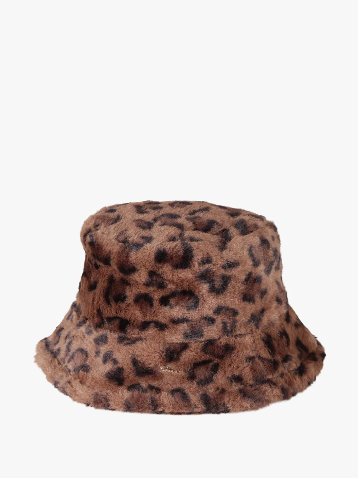 Gian Marco Venturi Cappello donna in pelliccia sintetica animalier